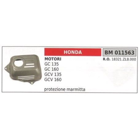 Protector silenciador cortacésped HONDA GC 135 160 011563 | Newgardenstore.eu