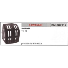 Protezione Marmitta KAWASAKI decespugliatore TD 24 007112 | Newgardenstore.eu