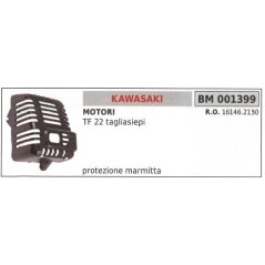 Schalldämpferschutz KAWASAKI Heckenschere TF 22 001399 | Newgardenstore.eu