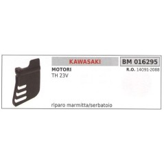 Protection de silencieux d'échappement KAWASAKI TH 23V 016295