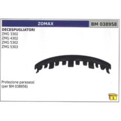 Protecteur d'essieu ZOMAX ZMG 3302 - 4302 - 5302 - 5303 débroussailleuse ZMG 3302 - 4302 - 5303