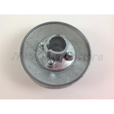 T102 lawn tractor blade pulley ALKO 456527 115mm throat V 75mm key hole | Newgardenstore.eu