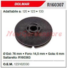 DOLMAR chainsaw starter pulley 120 123 133 R160307