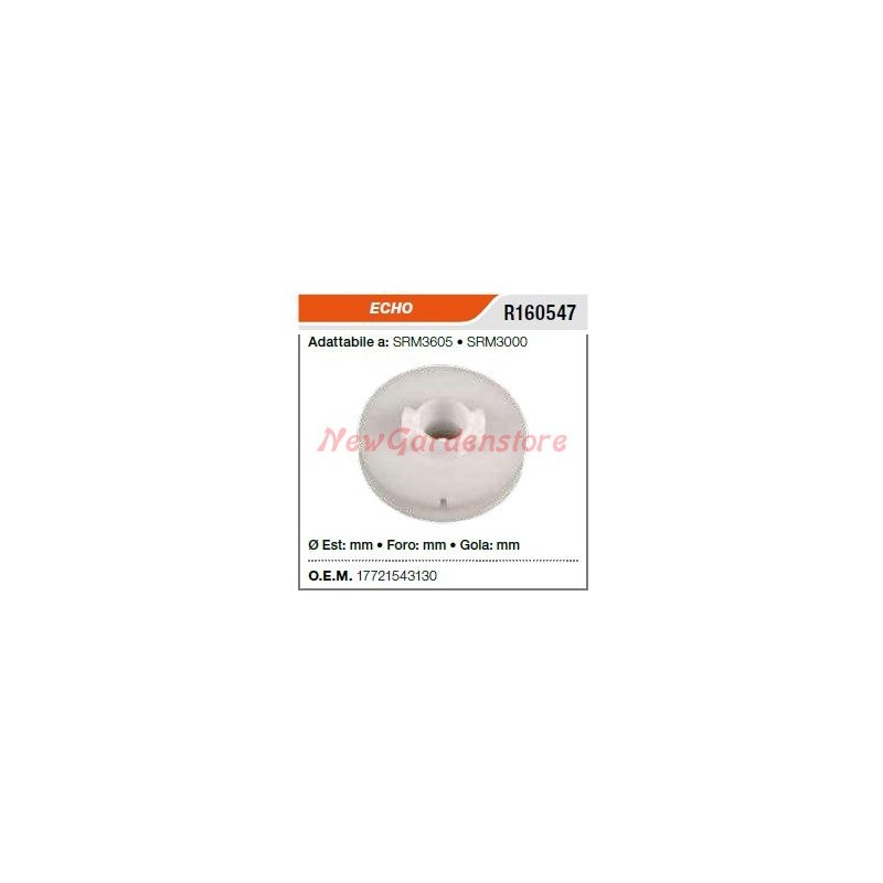 Puleggia avviamento ECHO decespugliatore SRM3605 3000 R160547