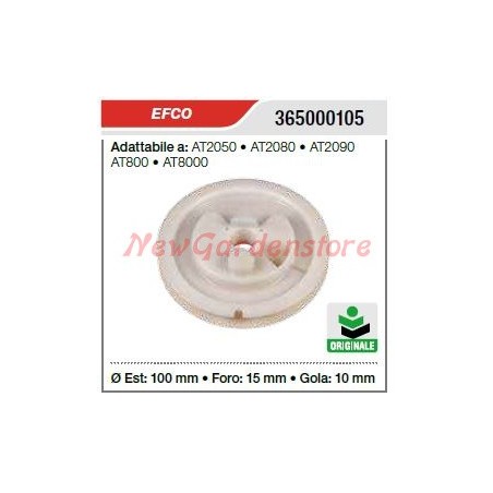 Puleggia avviamento EFCO atomizzatore AT2050 2080 2090 800 8000 365000105 | Newgardenstore.eu