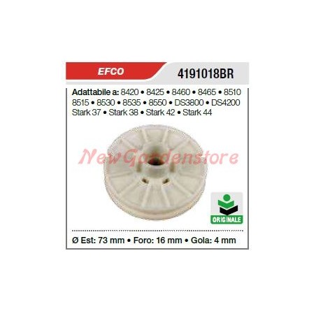 EFCO brushcutter starter pulley 8420 8425 8460 8465 8510 4191018BR | Newgardenstore.eu