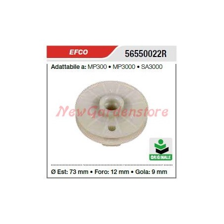 Puleggia avviamento EFCO motopompa MP300 3000 SA3000 56550022R | Newgardenstore.eu