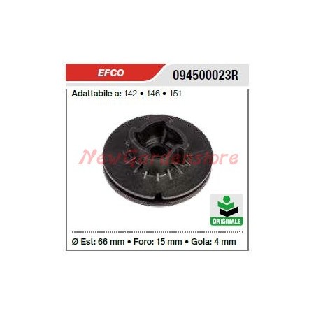 EFCO chainsaw starter pulley 142 146 151 094500023R | Newgardenstore.eu