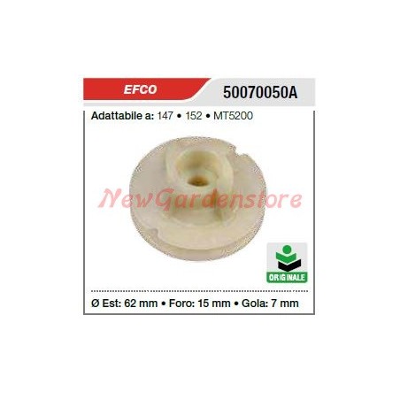 Polea de arranque de motosierra EFCO 147 152 MT5200 50070050A | Newgardenstore.eu