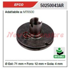 EFCO starting pulley for MT6500 chainsaw 50250043AR