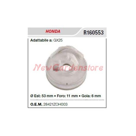 HONDA starter pulley GX25 brushcutter R160553 | Newgardenstore.eu