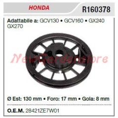 HONDA poulie de démarrage pour tondeuse à gazon R160378 | Newgardenstore.eu