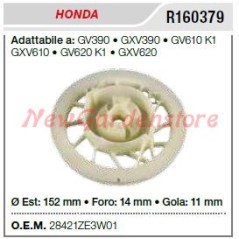 HONDA Lawnmower Lawnmower GV390 GXV390 R160379 Starter pulley