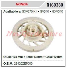 HONDA poulie de démarrage tondeuse GXV270 K1 R160380 | Newgardenstore.eu