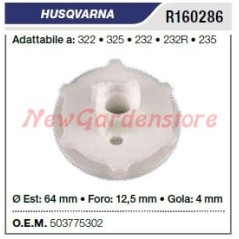 Starting pulley HUSQVARNA brushcutter 322 325 232 232R R160286 | Newgardenstore.eu