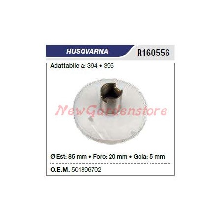 Puleggia avviamento HUSQVARNA MOTOSEGA 394 395 R160556 | Newgardenstore.eu