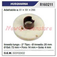 Polea de arranque motosierra HUSQVARNA 61 181 266 R160211