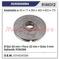 Puleggia avviamento HUSQVARNA MOTOSEGA 65 77 380 480 650 770 R160312 | Newgardenstore.eu