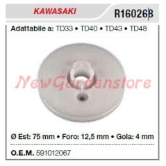 Starting pulley KAWASAKI brushcutter TD33 40 43 48 R160268 | Newgardenstore.eu