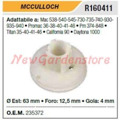 Puleggia avviamento MCCULLOCH motosega Mac 538 540 545 730 735 R160411 235372 | Newgardenstore.eu