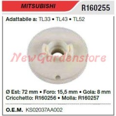 Poulie de démarrage MITSUBISHI débroussailleuse TL33 TL43 TL52 R160255 | Newgardenstore.eu