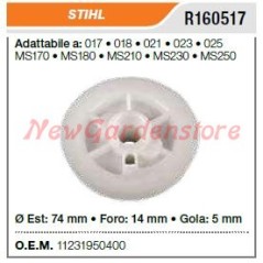 STIHL chainsaw starter pulley 017 018 021 023 025 MS170 180 210 R160517 | Newgardenstore.eu