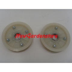 Set of 2 toothed pulleys ORIGINAL STIGA PARK 95 COMBI lawn tractor - VILLA | Newgardenstore.eu