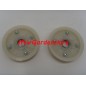 Set of 2 toothed pulleys ORIGINAL STIGA PARK 95 COMBI lawn tractor - VILLA