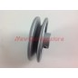 Belt guide pulley V-groove universal lawn tractor external Ø  88.90 mm