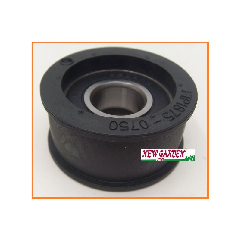 Belt guide pulley bearing flat groove lawn mower 132006 AYP 165630 groove25mm