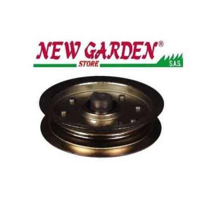 Puleggia guidacinghia cuscinetto gola piatta rasaerba UNIVERSALE 132036 122mm | Newgardenstore.eu