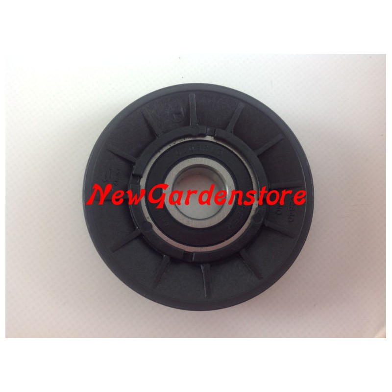 Belt guide pulley bearing flat groove mower UNIVERSAL 132052 diam73mm