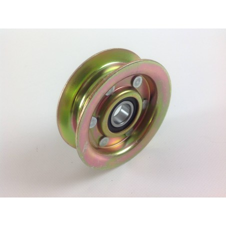 Belt guide pulley bearing flat groove UNIVERSAL 132028