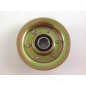 Belt guide pulley bearing flat groove UNIVERSAL 132028