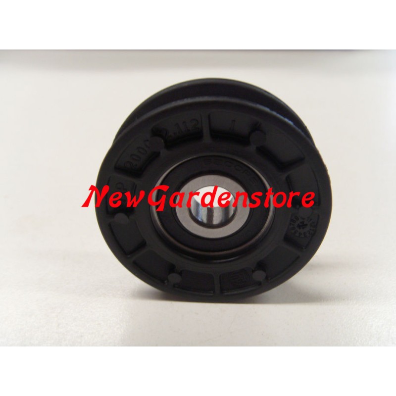 Belt guide pulley bearing groove V lawn mower UNIVERSAL 130041