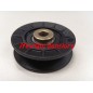 Belt guide pulley bearing groove V lawn mower 165626 AYP 132024