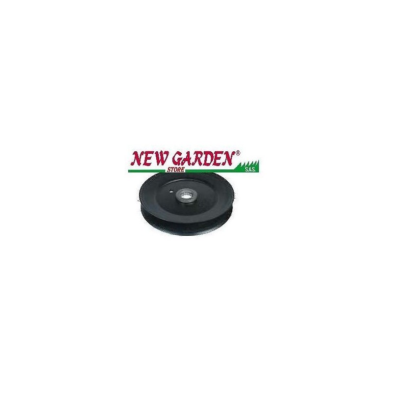 Blade guide pulley keyed to lawn tractor shaft MTD 7560980Pulleys...