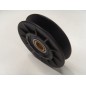 Lawn tractor belt guide pulley with V-groove bearing UNIVERSAL 130045