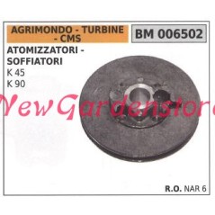 Polea de arranque motor soplador AGRIMONDO K45 90 006502