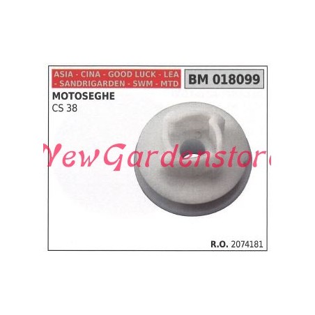 Puleggia messa in moto ASIA motore motosega CS 38 018099 | Newgardenstore.eu