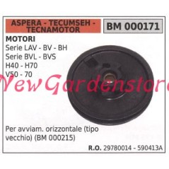 Starting pulley ASPERA lawn mower motor LAV BV BH series 000171