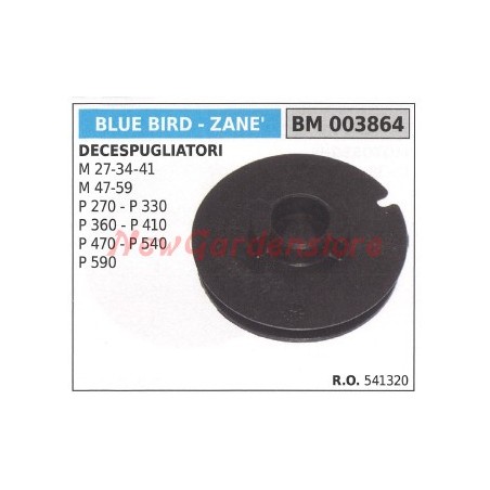 BLUE BIRD poulie de démarrage pour moteur de débroussailleuse M 27 34 41 47 59 003864 | Newgardenstore.eu