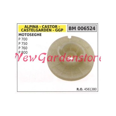 Puleggia messa in moto CASTELGARDEN motore motosega 700 750 760 800 006524 | Newgardenstore.eu