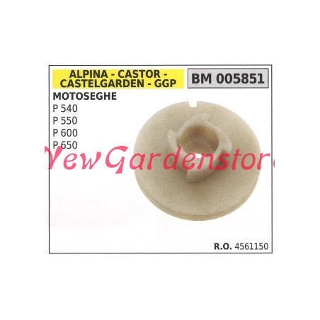 Puleggia messa in moto CASTELGARDEN motore motosega P 540 550 600 650 005851 | Newgardenstore.eu