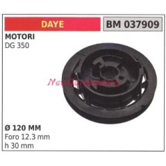 Polea de arranque motor cortacésped DAYE DG 350 Ø  120 MM 037909