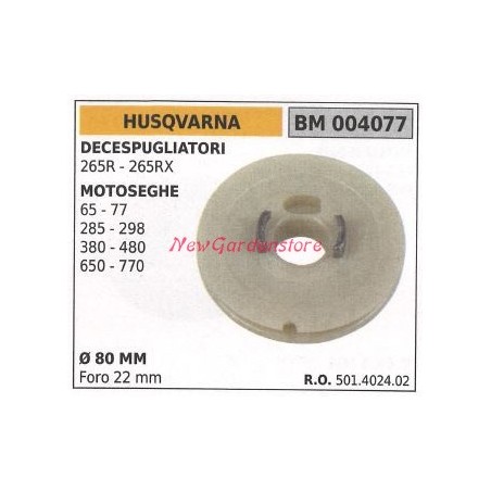 Puleggia messa in moto HUSQVARNA decespugliatore 265R 265RX 501402422 | Newgardenstore.eu