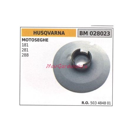 Puleggia messa in moto HUSQVARNA motosega 181 281 288 028023 | Newgardenstore.eu