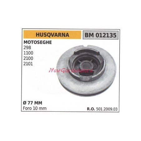 Polea de arranque HUSQVARNA motosierra 298 1100 2100 2101 012135 | Newgardenstore.eu