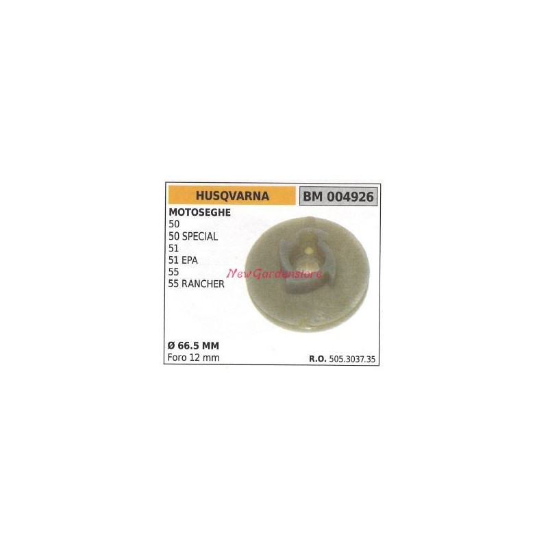 Starting pulley HUSQVARNA chainsaw 50 50 SPECIAL 51 51 EPA 004926