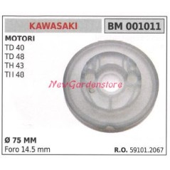 Polea de arranque desbrozadora KAWASAKI TD 40 48 TH 43 48 001011 | Newgardenstore.eu